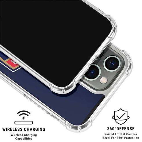 NHL Florida Panthers Distressed iPhone 16 Pro Clear Case